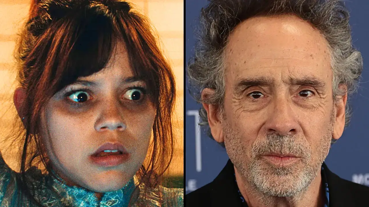Tim Burton has explained why his movies are full of white people as people are branding the Beetlejuice sequel 'racist.'