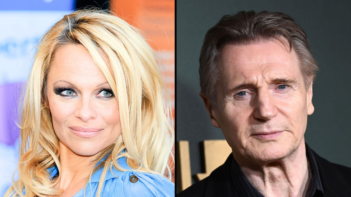 Liam Neeson recently revealed he's 'in love' with Pamela Anderson - and now, the star has responded to his advances. 