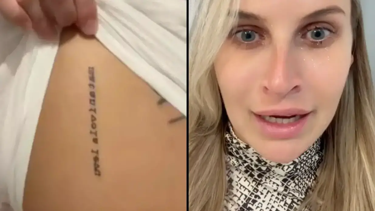 A woman has been left in tears after discovering the true meaning of the tattoo she got on vacation. Find out more here.