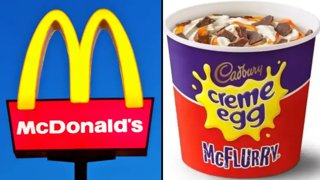 McDonald's 2024 Easter Menu Includes Creme Egg McFlurry