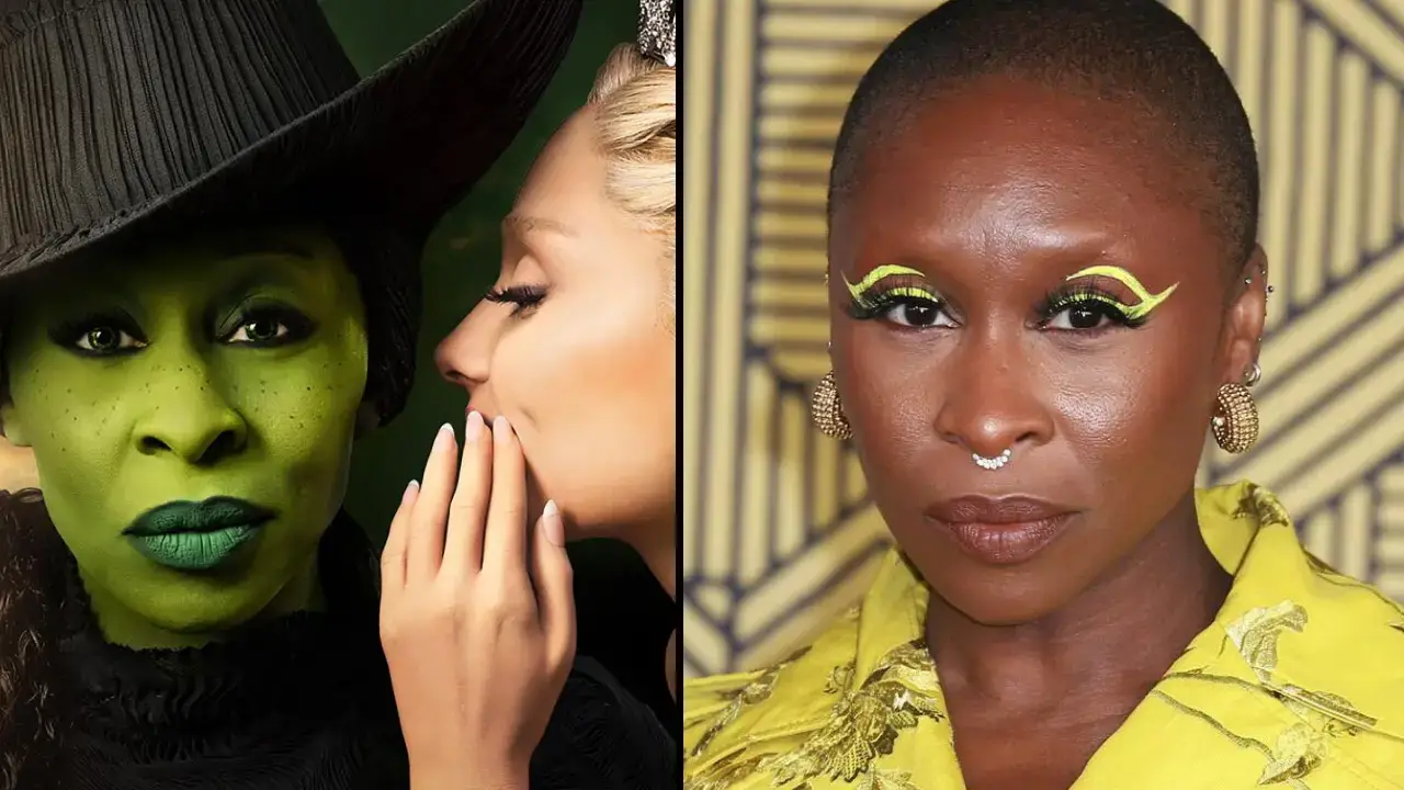 Wicked star Cynthia Erivo has described the fan-edited movie post as the 'most offensive thing' she's ever seen. 