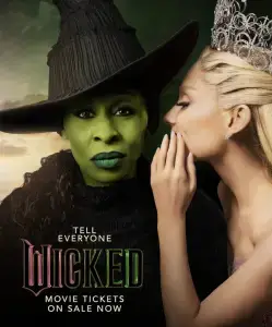 Movie Wicked poster.