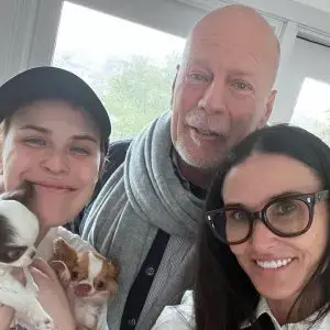 Demi Moore and Bruce Willis Family