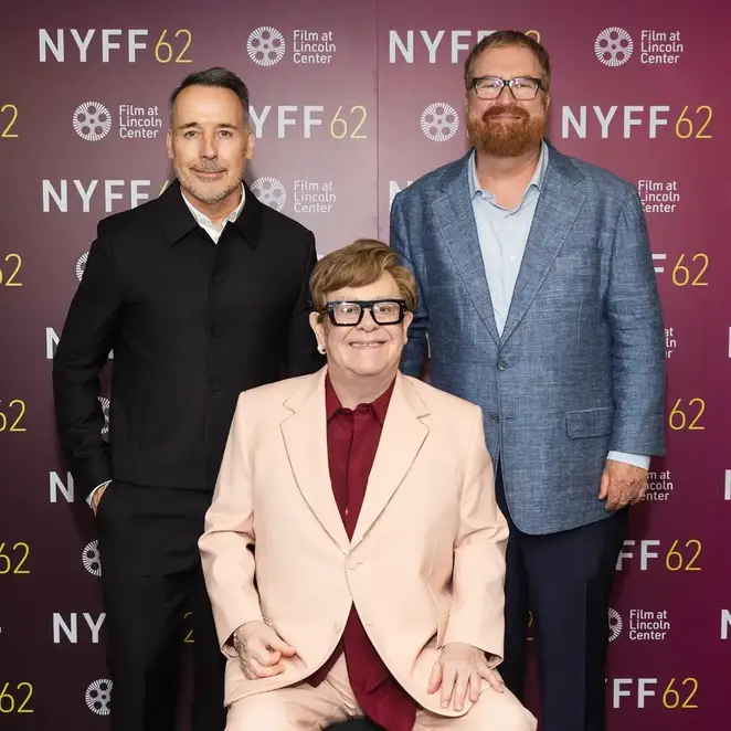 Elton John, David Furnish and JR Cutler