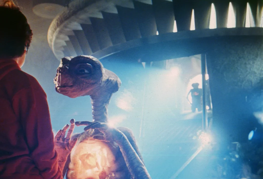E.T. ending scene.