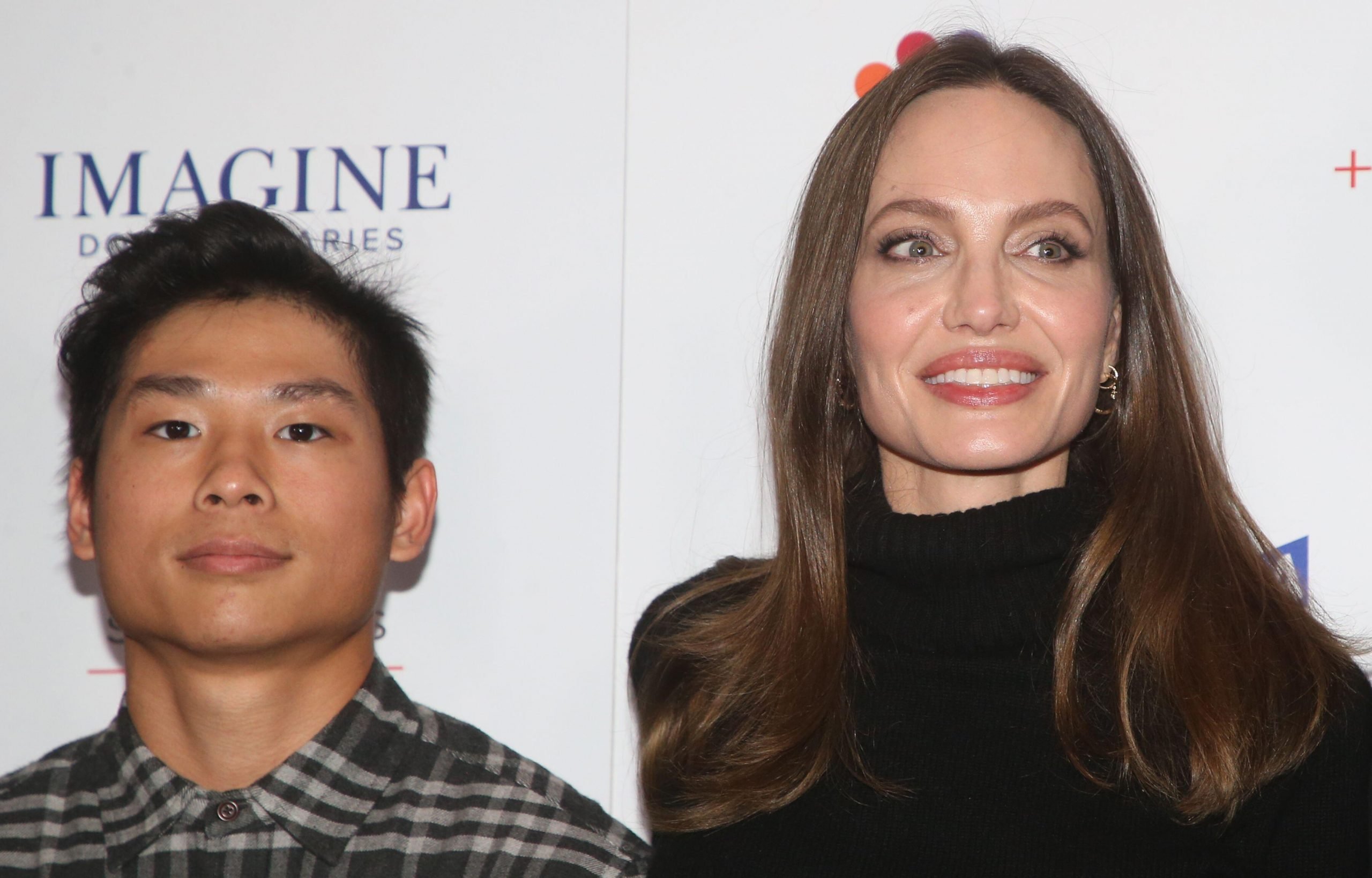 Angelina Jolie and Pax