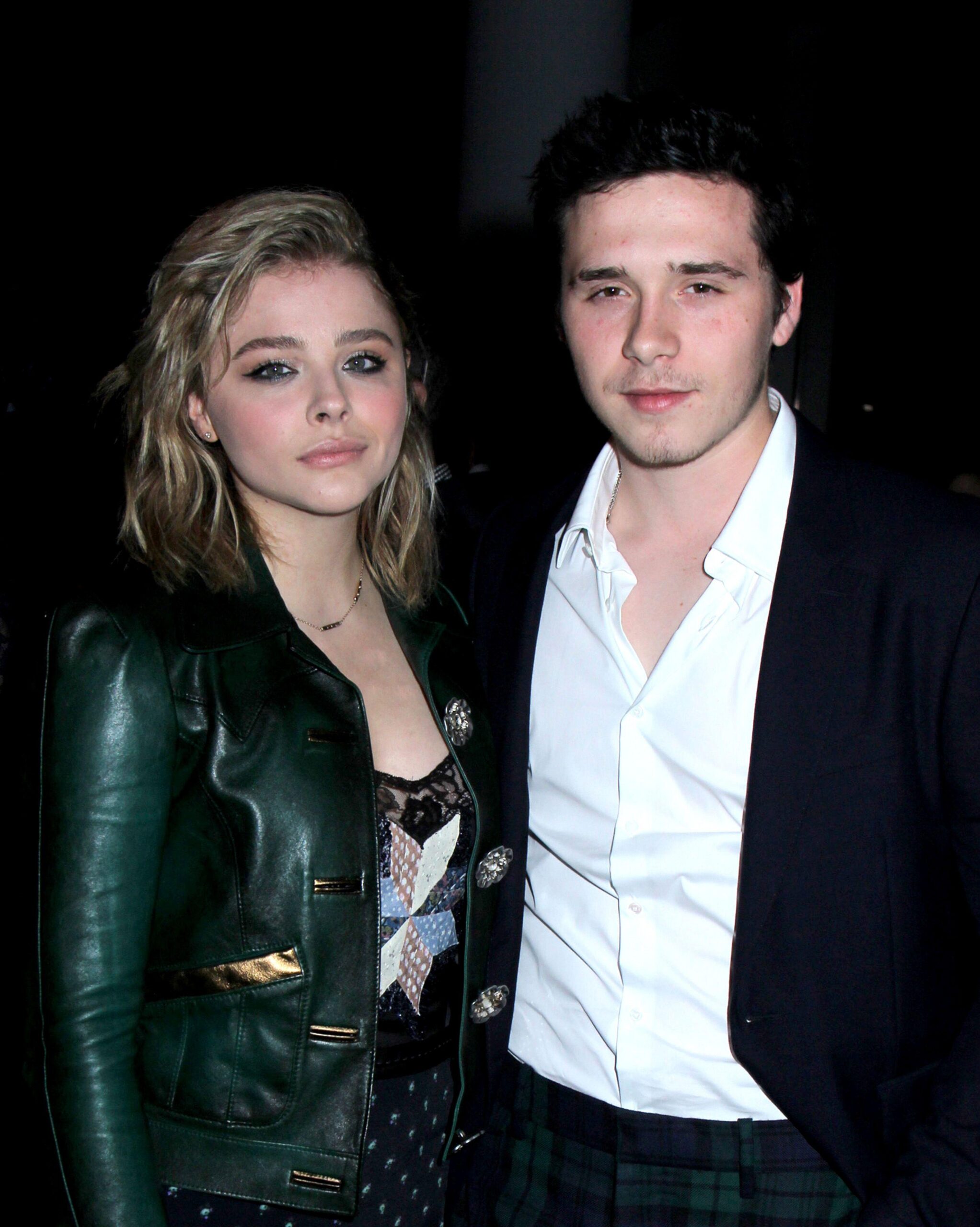 Chloë Grace Moretz and Brooklyn Beckham.