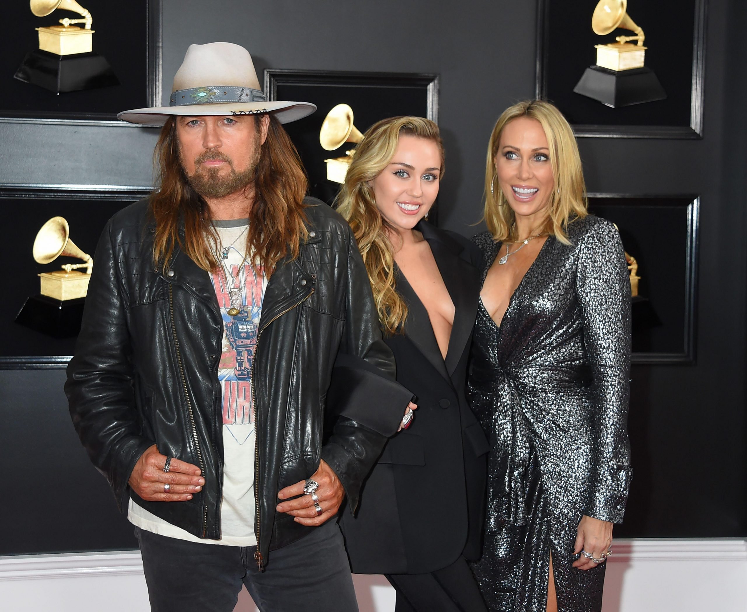 Billy Ray, Miley, and Tish Cyrus