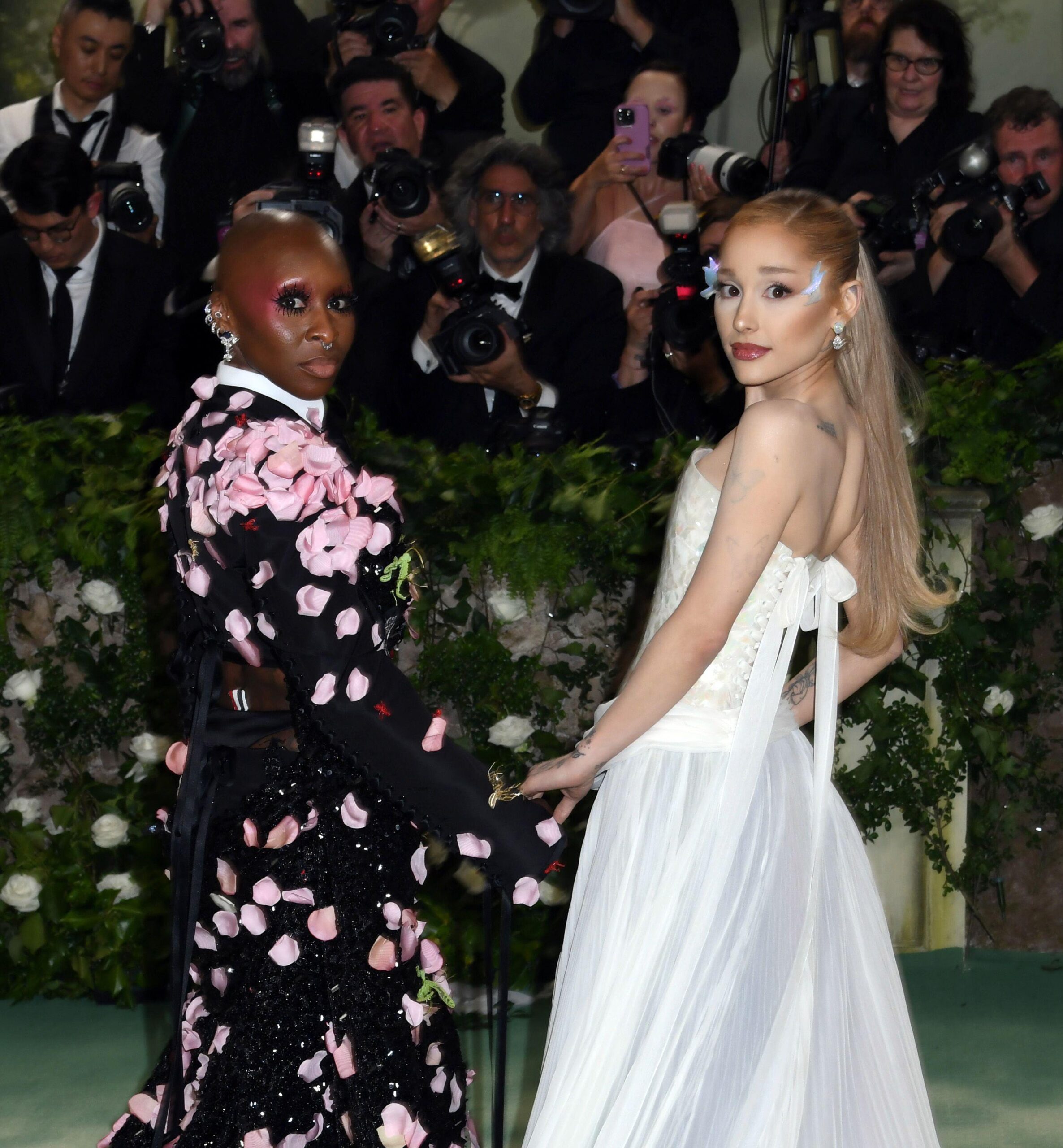 Cynthia Erivo and Ariana Grande.