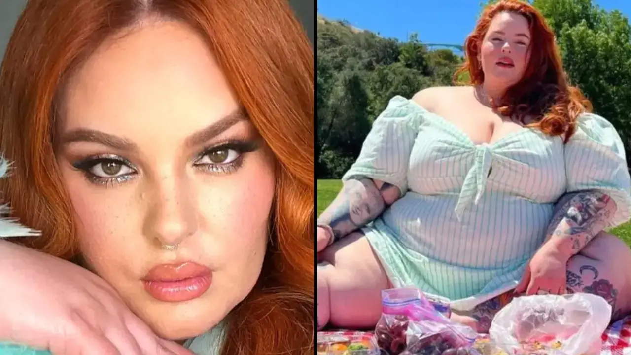 Tess Holliday has claimed she was as 'shocked as everyone' when she received her anorexia diagnosis