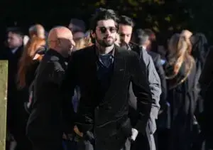 Zayn Malik at Liam Payne's funeral.