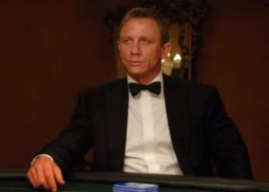 Daniel Craig as James Bond in Casino Royale. 