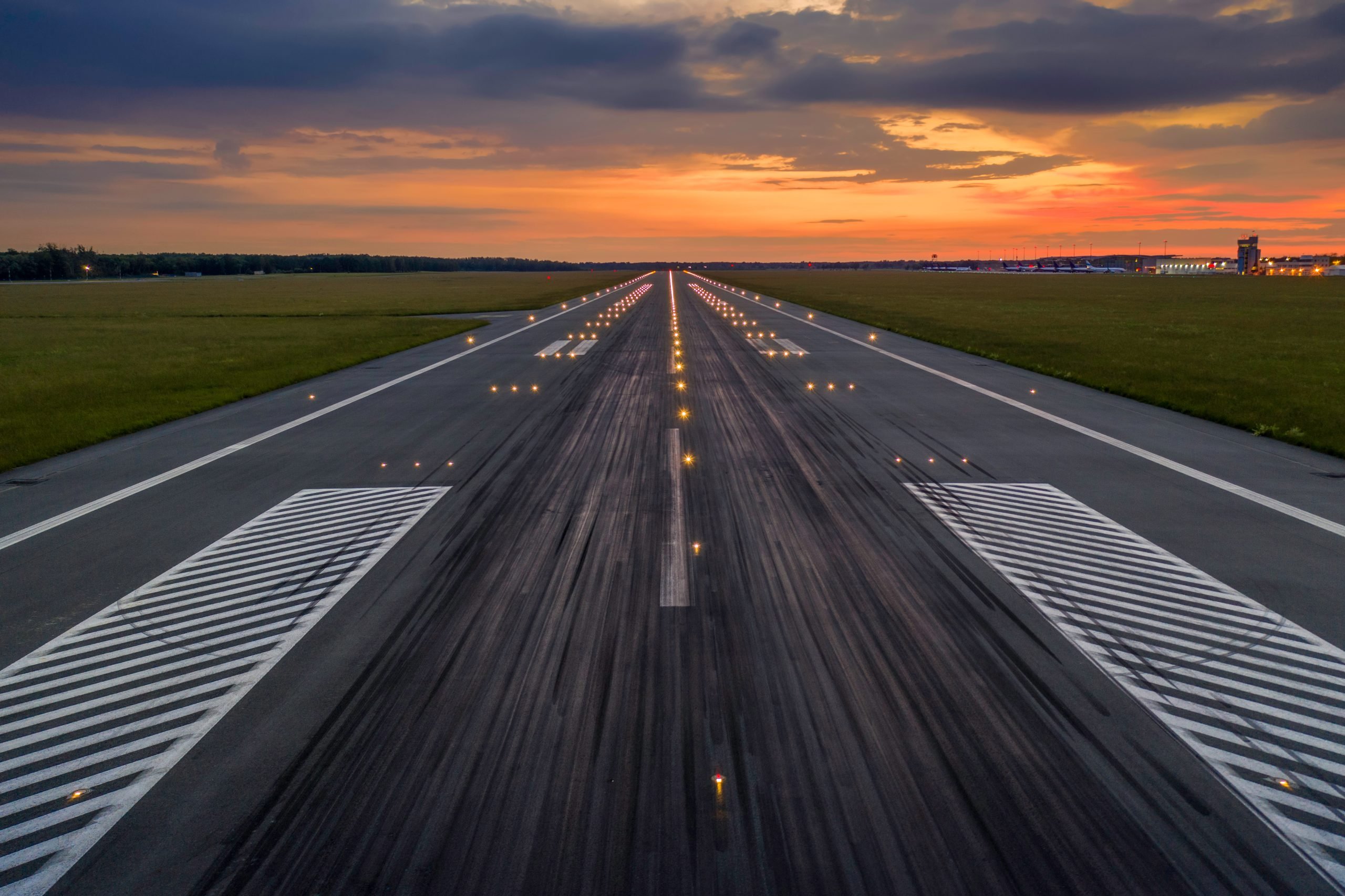 Airport runway