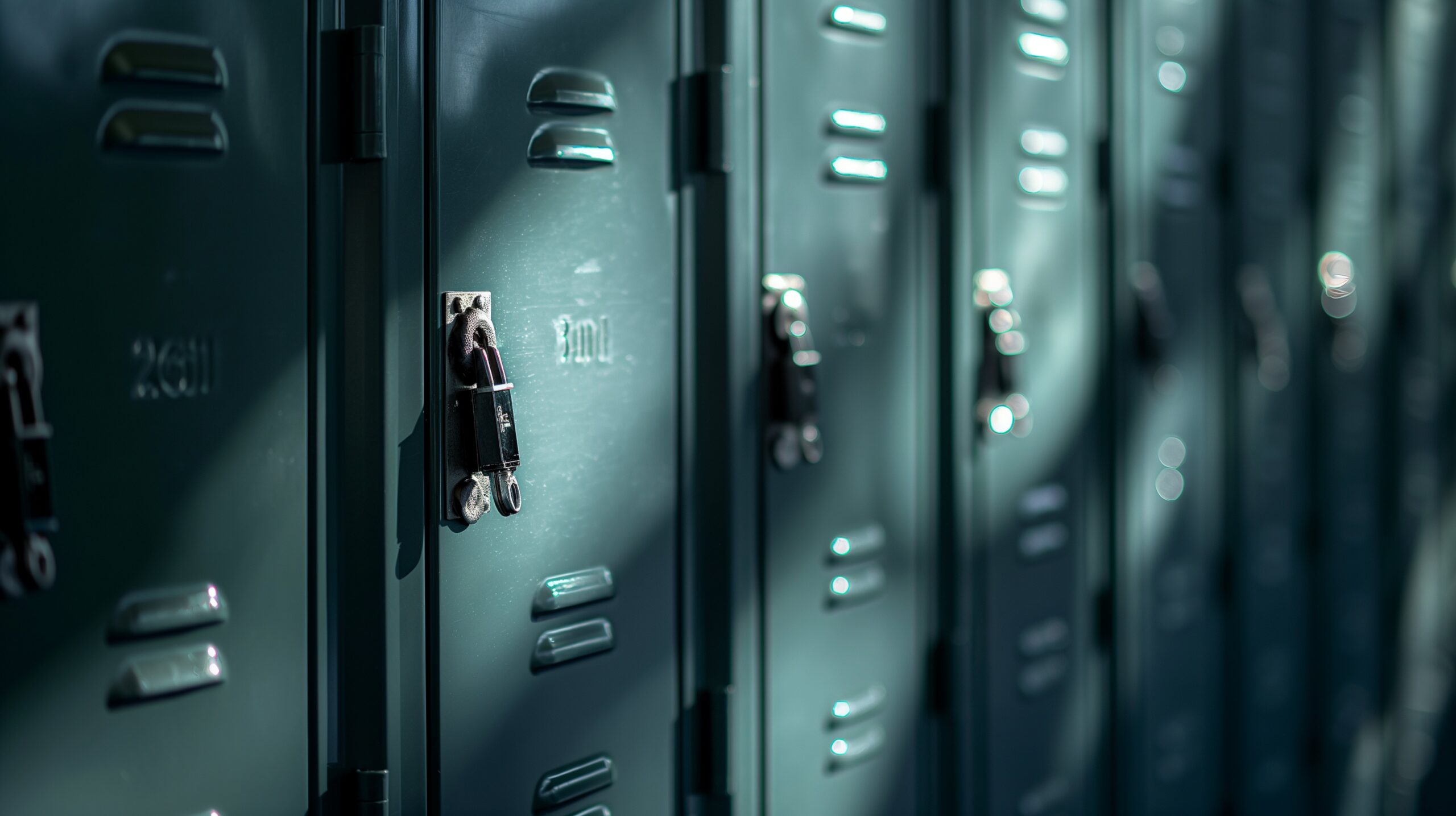 School lockers. 