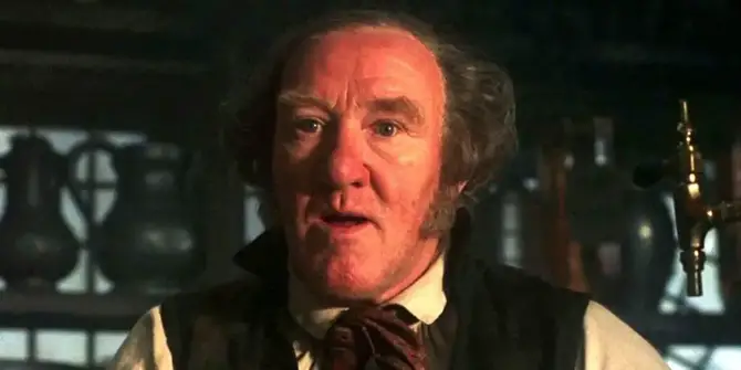 Derek Deadman as Tom from the Leaky Cauldron.