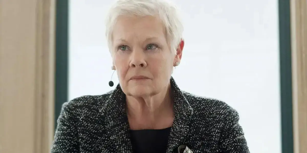 Judi Dench in Skyfall.