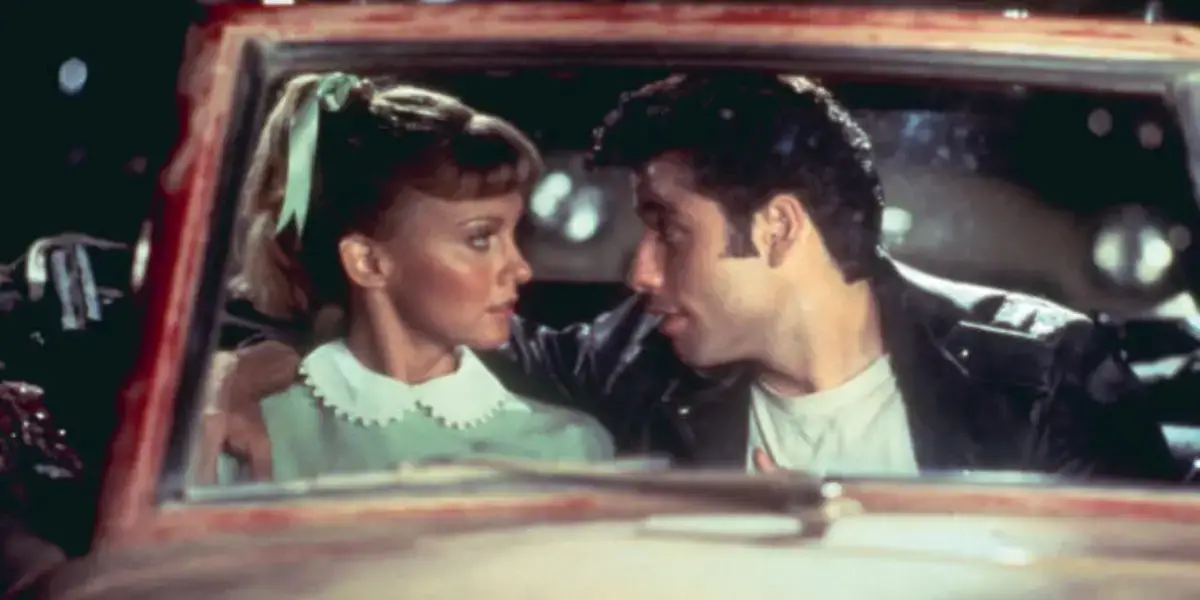 Grease car scene.