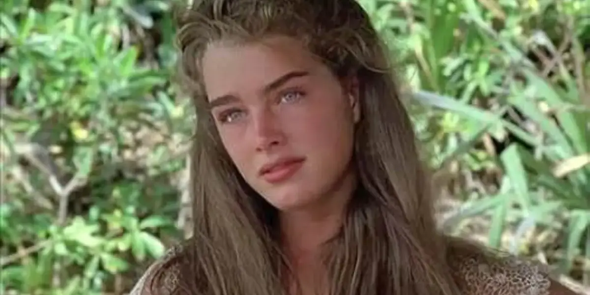 Brooke Shields in Blue Lagoon. 