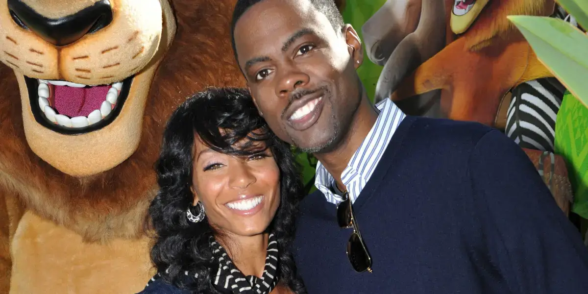 Jada Pinkett Smith and Chris Rock.