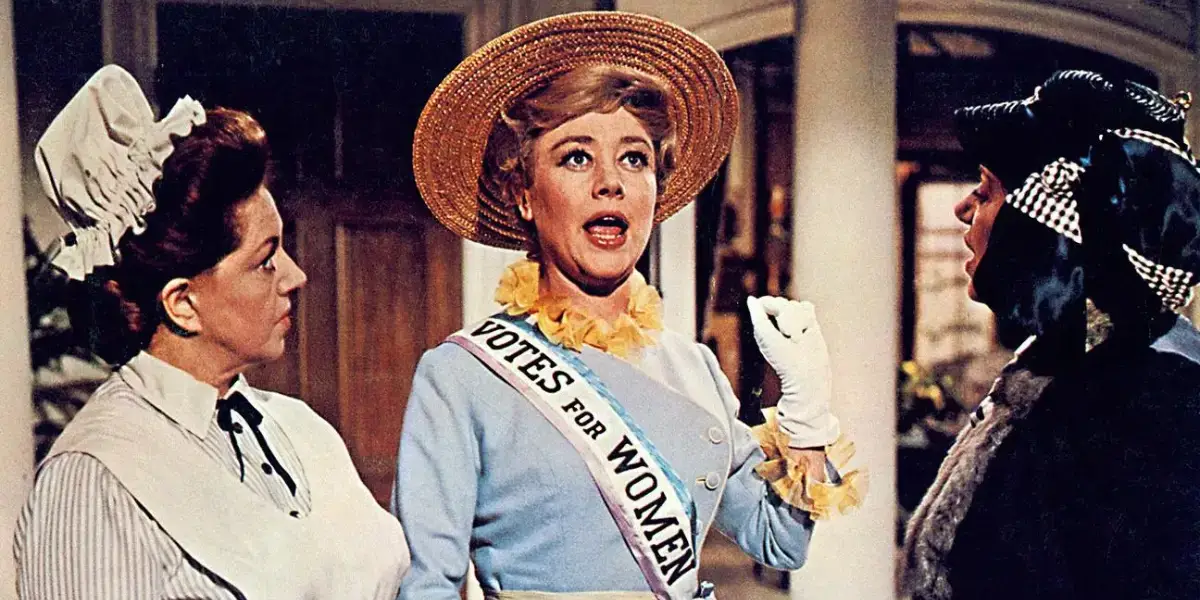 Glynis Johns in Mary Poppins. 