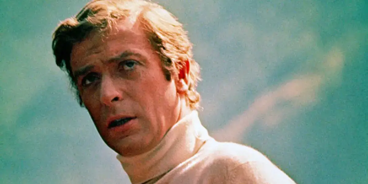 Michael Caine in The Italian Job.