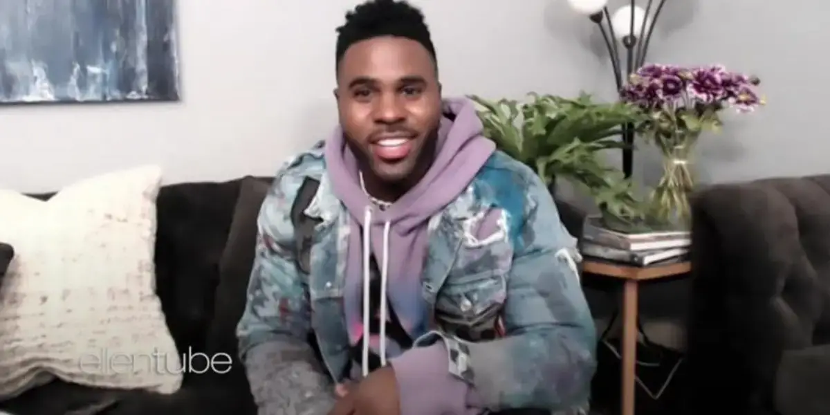 Jason Derulo on The Ellen DeGeneres Show. 