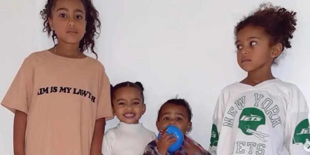 North, Chicago, Psalm and Saint West.