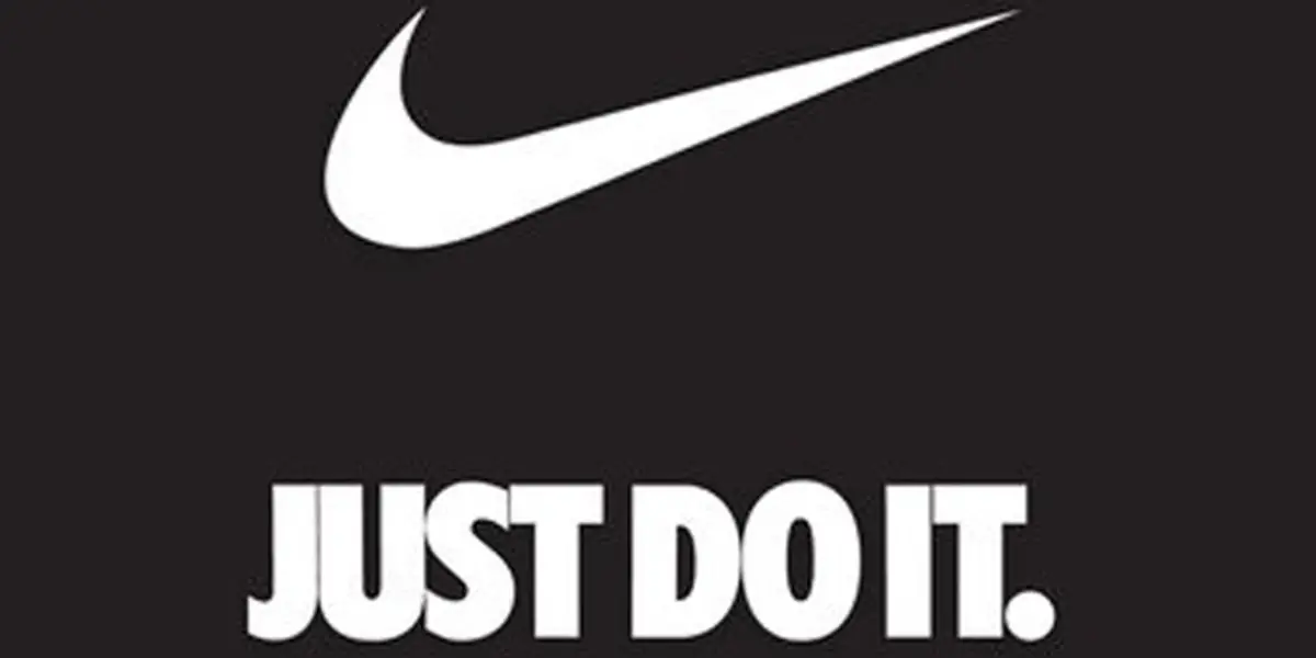 Nike slogan 'Just Do It'. 