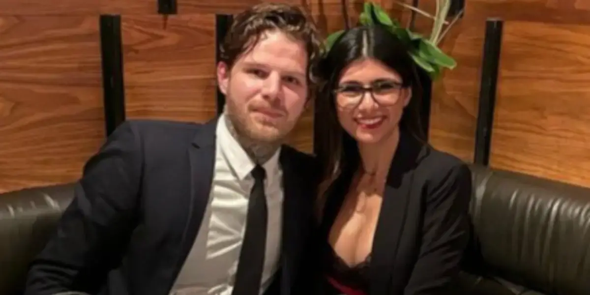 Mia Khalifa and Robert Sandberg.