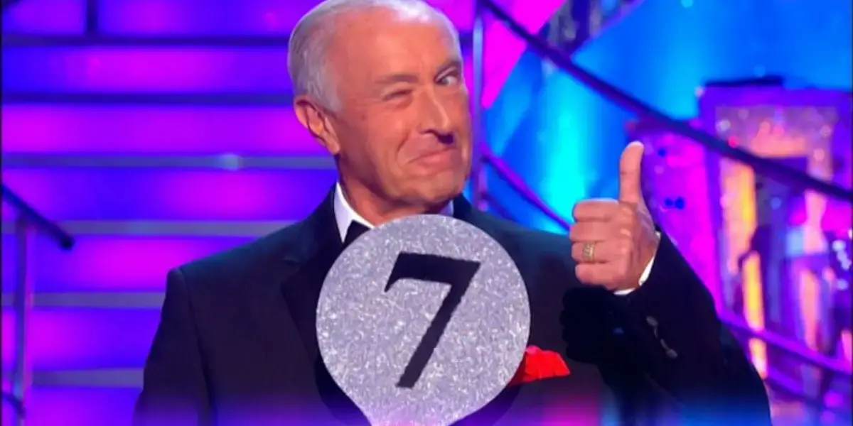 Len Goodman on Strictly Come Dancing. 