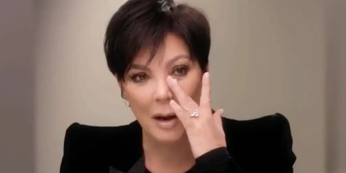 Kris Jenner on The Kardashians. 