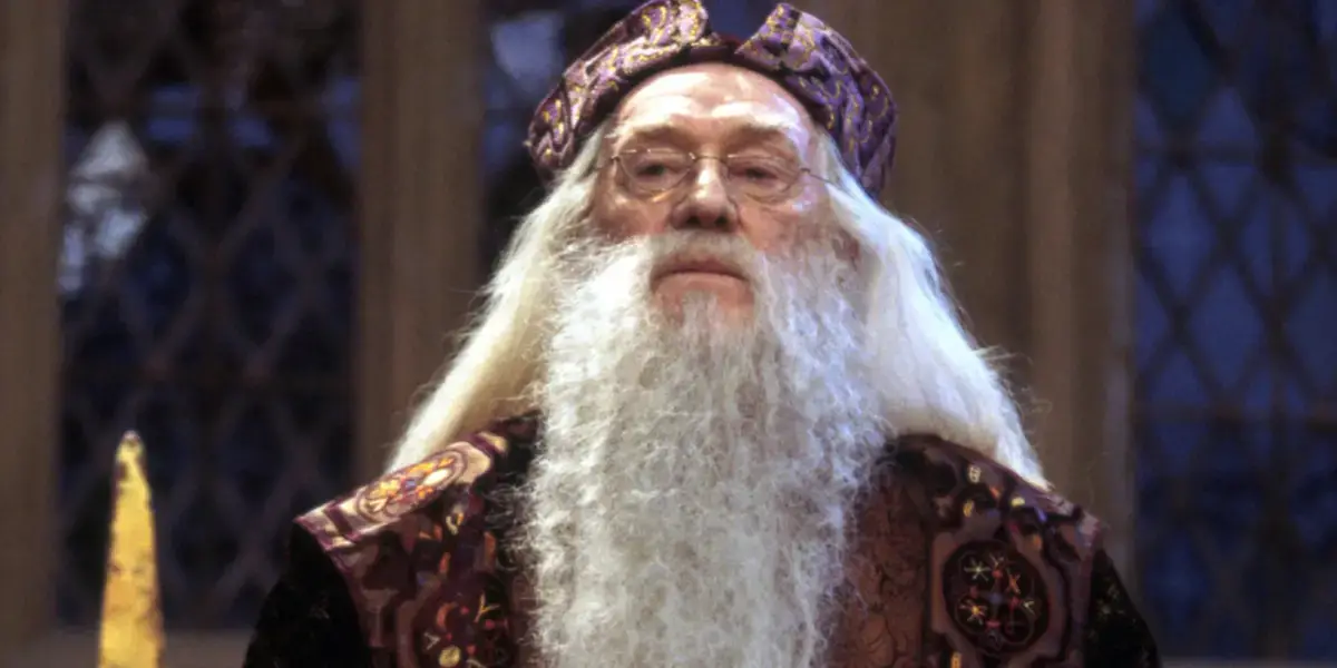 Richard Harris as Dumbledore