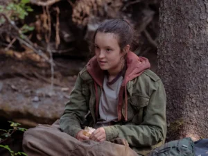 Bella Ramsey in The Last of Us. 