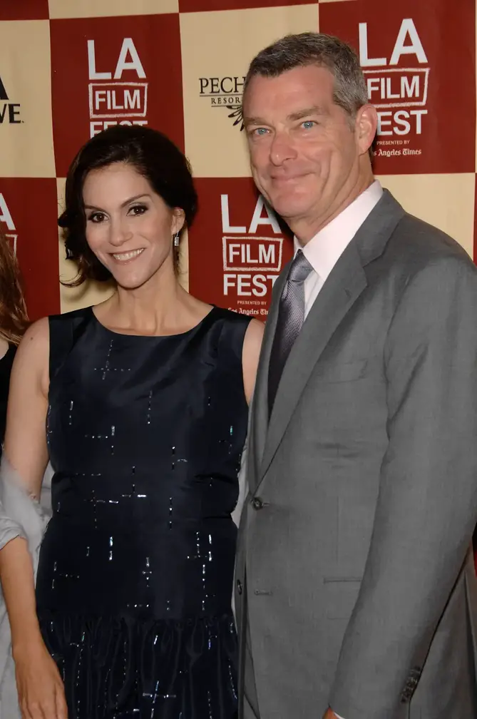 Jami Gertz and Tony Ressler.