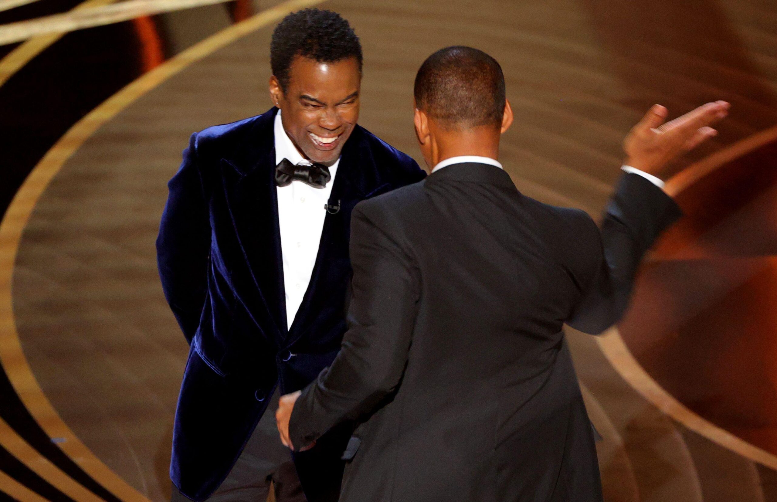 Will Smith and Chris Rock slap. 