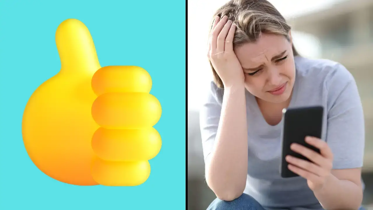 Gen Z wants people to stop using the thumbs-up emoji as they think it comes across as rude and 'passive-aggressive.'