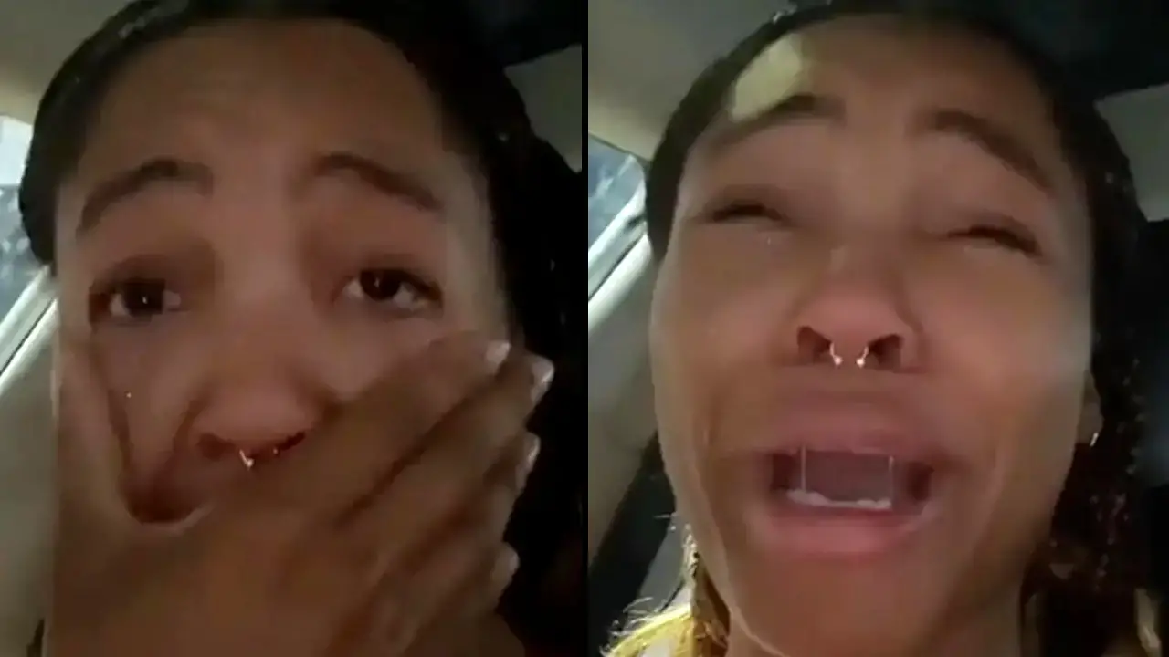 A TikTok influencer has begged fans for money after claiming she 'accidentally' spent $100,000 on a couch.