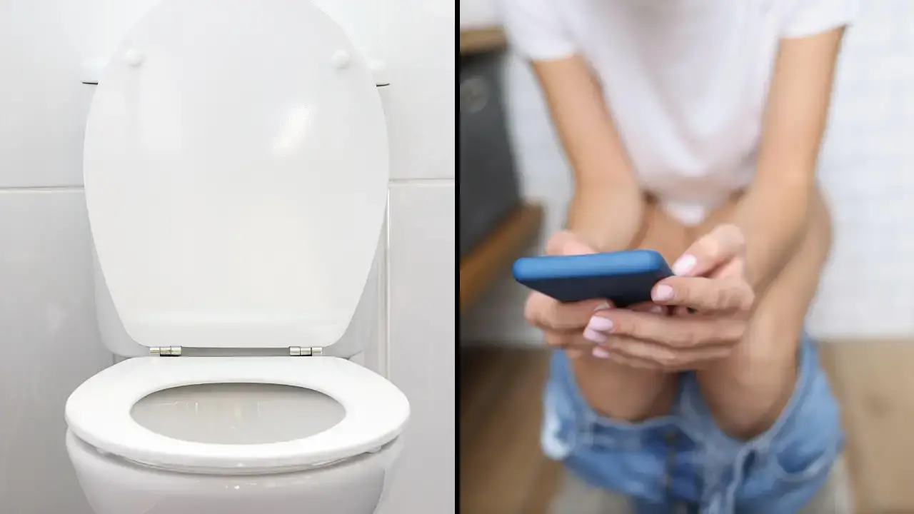 A doctor has issued a warning that you should never sit on the toilet for longer than 10 minutes.