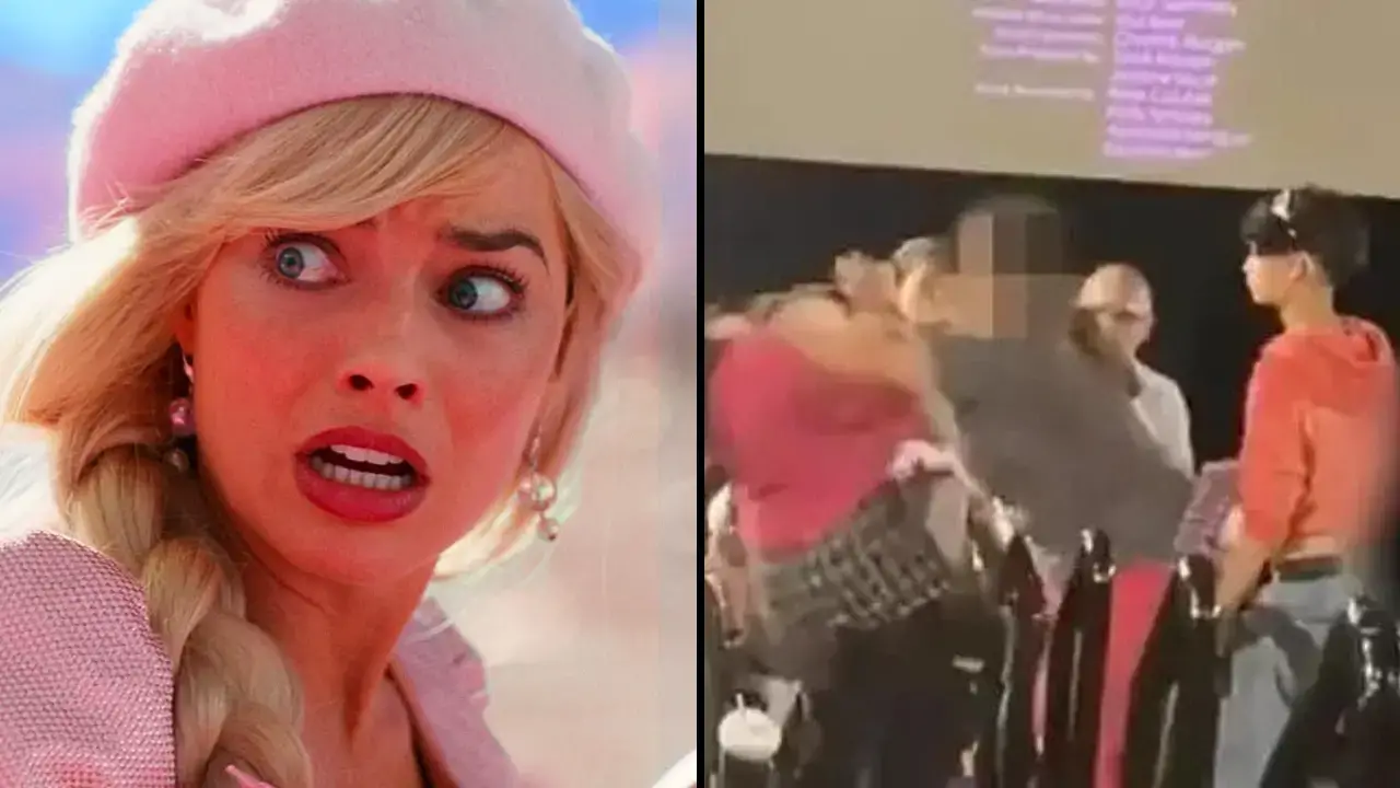 Barbie movie cinemagoers were left stunned as a fight broke out during the film's screening.