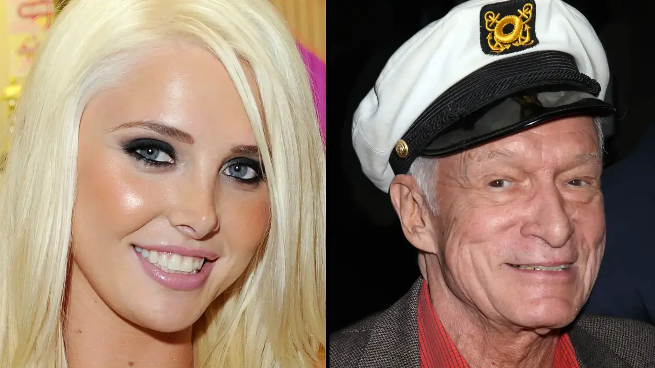 Former Playboy Bunny Karissa Shannon says she fell pregnant with Hugh Hefner's 'devil' child when she was still a teenager.