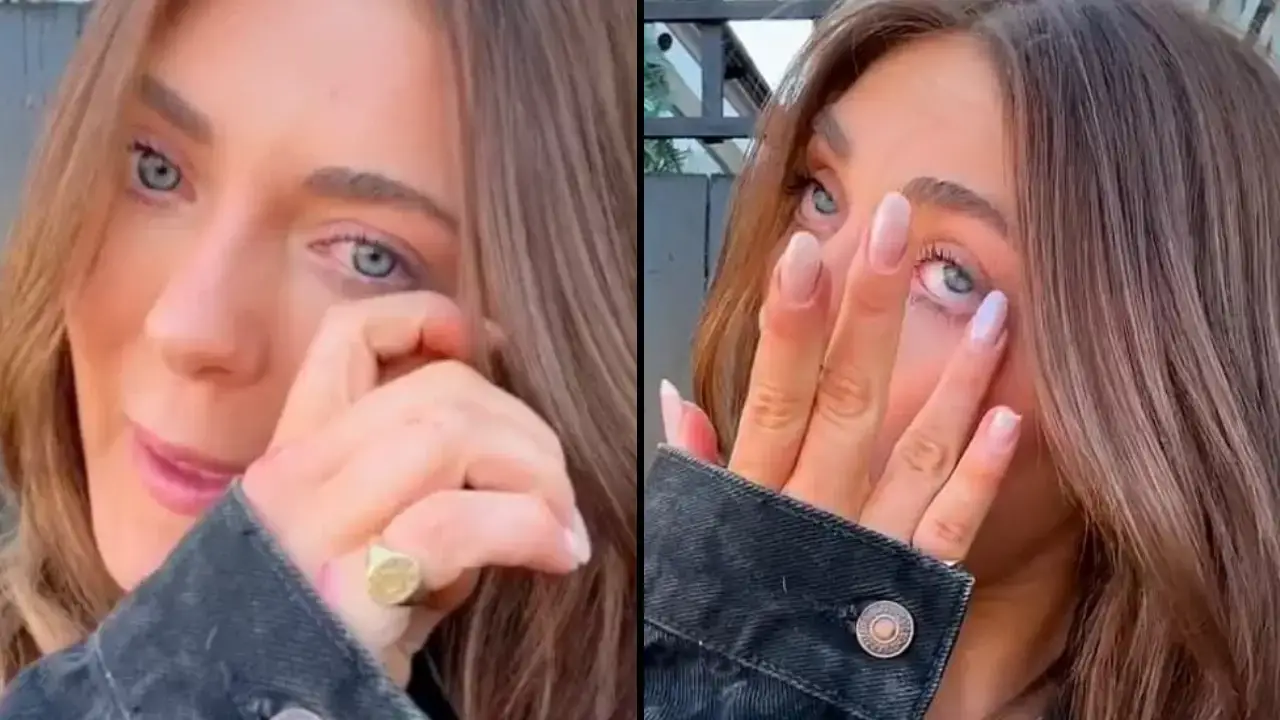 An influencer broke down in tears after strangers refused her offer to pay for their food shopping.