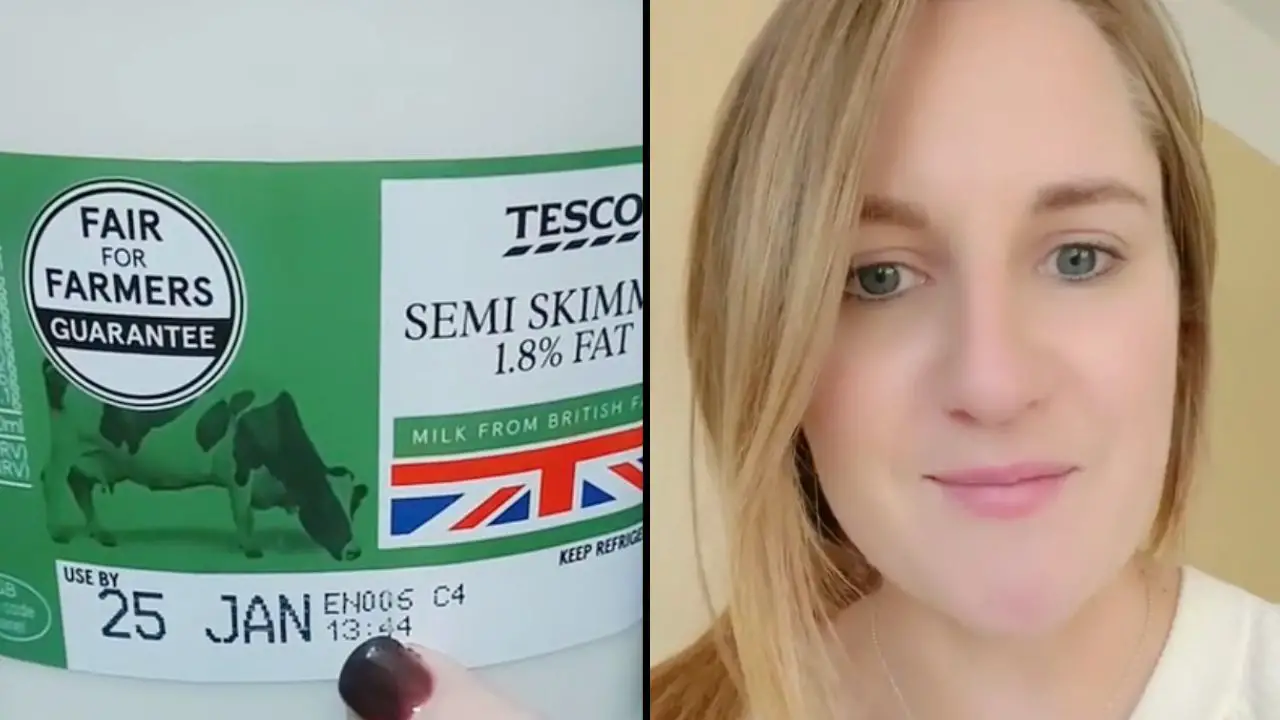 A woman has shared that she's been misreading milk 'use by' labels her whole life - and its turns out the internet has, too!