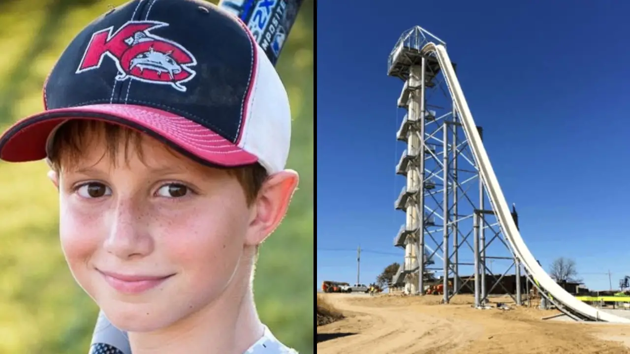 A 10-year-old boy who was killed on a waterslide was reportedly 'decapitated.'