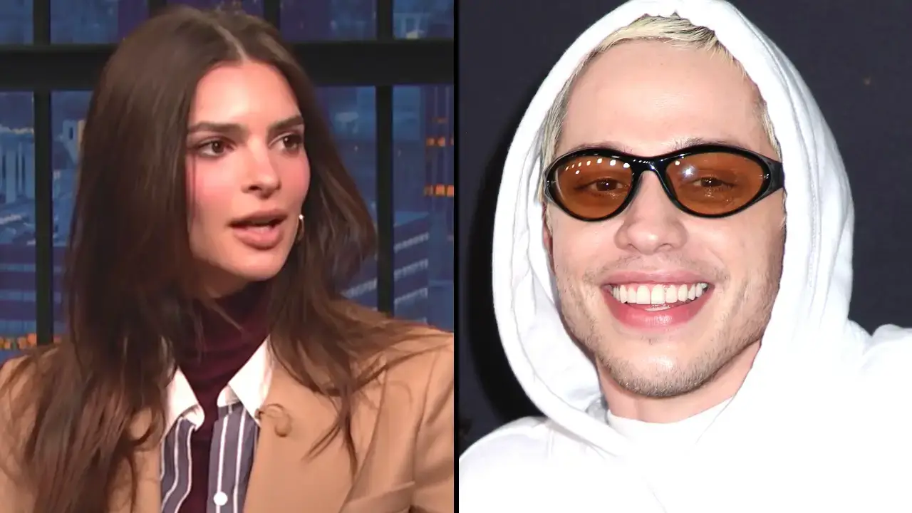 Emily Ratajkowski explained why she's attracted to Pete Davidson a year before they apparently started dating. 