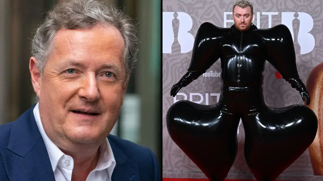 Piers Morgan has accused Sam Smith of being 'over-thirsty for attention' in their Brit Award outfits.