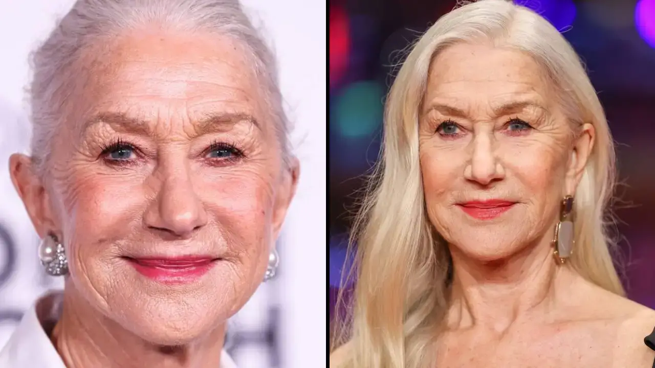 Helen Mirren has hit back at the stereotype that older women 'shouldn't have long hair' on ITV's Lorraine.