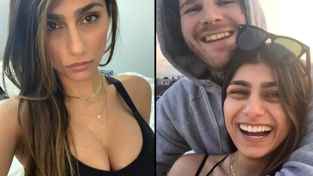 Former adult star Mia Khalifa has revealed on Twitter that she's 'exercising' the block button after her split from husband Robert Sandberg.