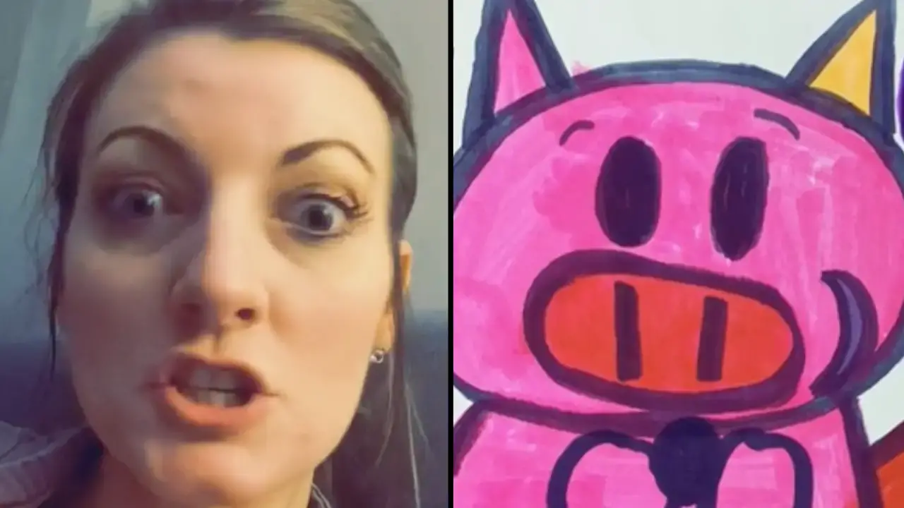 Mum Sierra Carter has slammed a Michigan school after they branded her daughter's drawing of a pig 'inappropriate'.