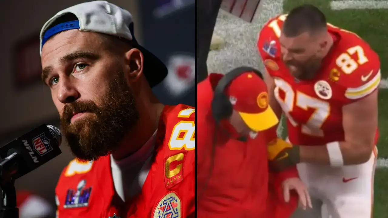 The real reason why Travis Kelce seemingly yelled at his coach Andy Reid at the Super Bowl has been revealed.