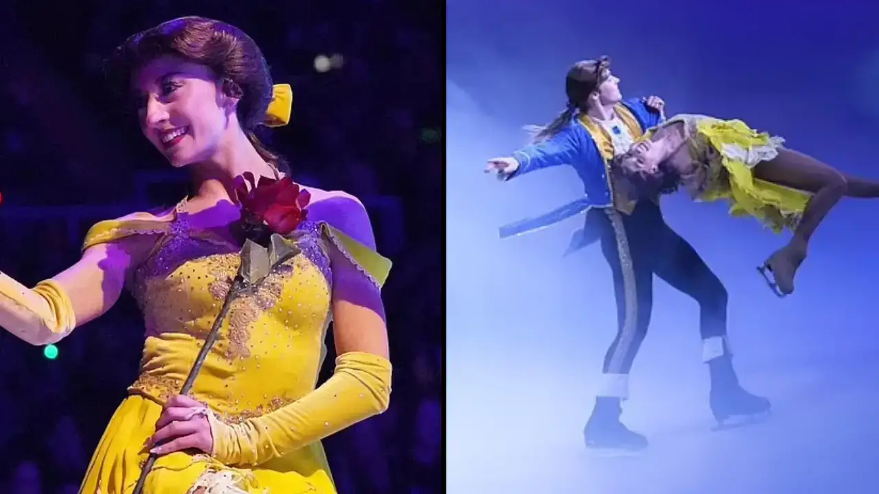 Disney On Ice performer Anastasia Olson is in critical condition after falling mid-performance.